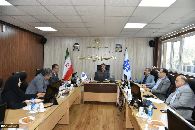 دیدار ریاست دانشگاه ملی مهارت با مدیران منابع انسانی سازمان صدا و سیما